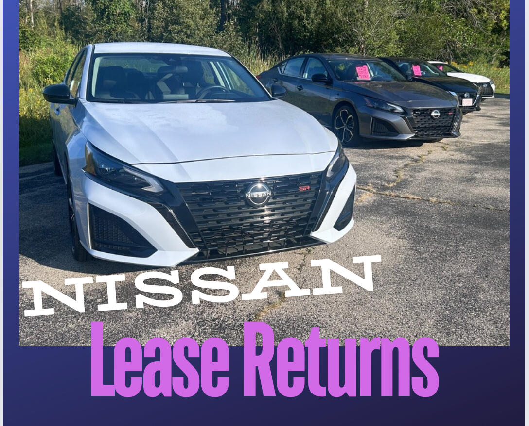 New! low-mile, lease returns